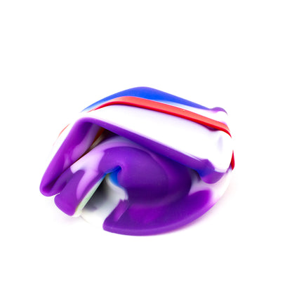 9" Foldable Silicone Water Pipe (Assorted Colors)