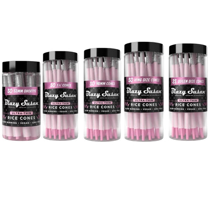 Blazy Susan Ultra Thin Rice Cones Jar