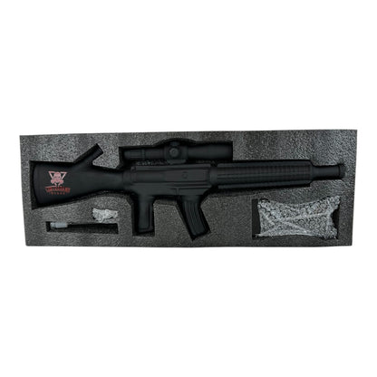 Gun glass Water Pipe with wood Stand