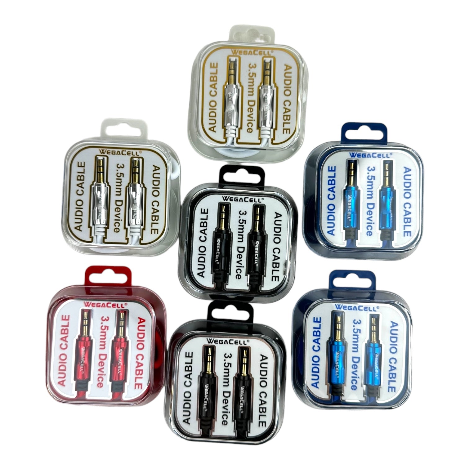 WEGACELL Phone Accessories 139pc Display