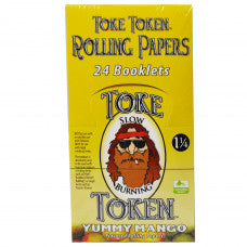 Toke Token Rolling Papers 1/4 - 8 flavors (Box of 24)
