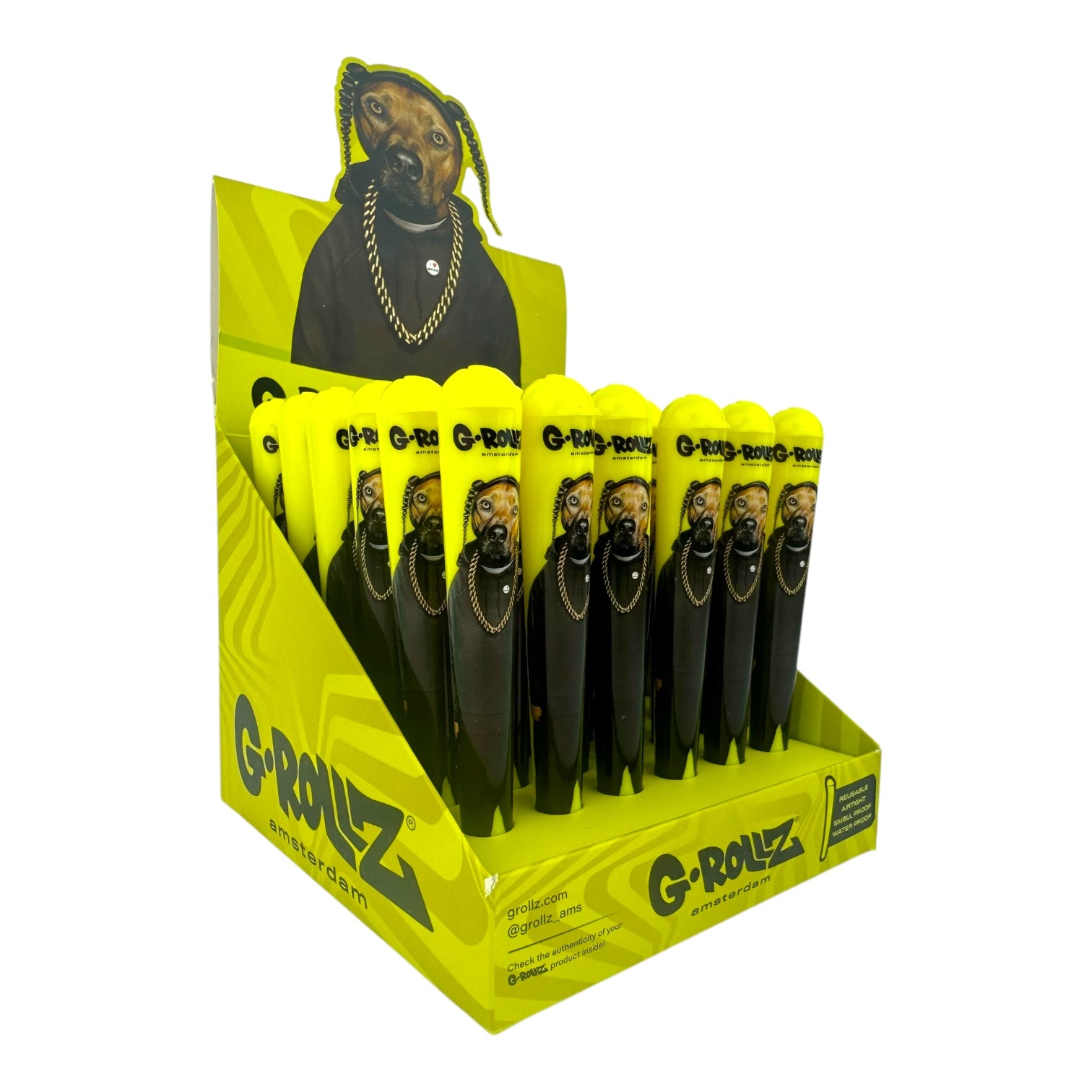 G-Rollz G-Tubes Plastic Cone Holders (36ct Display)