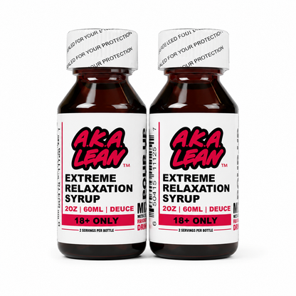 AKA Lean Relaxation Syrup 2oz 60ML (Display of 12)