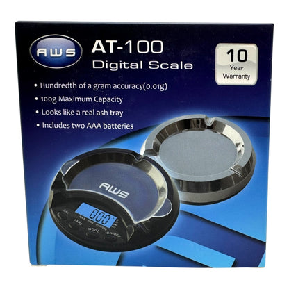 AWS AT-100 Ashtray Scale (100g x 0.1g)