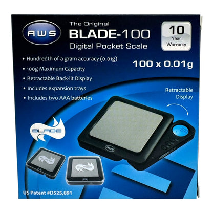 AWS Blade-100 Digital Pocket Scale (100 x 0.01g)