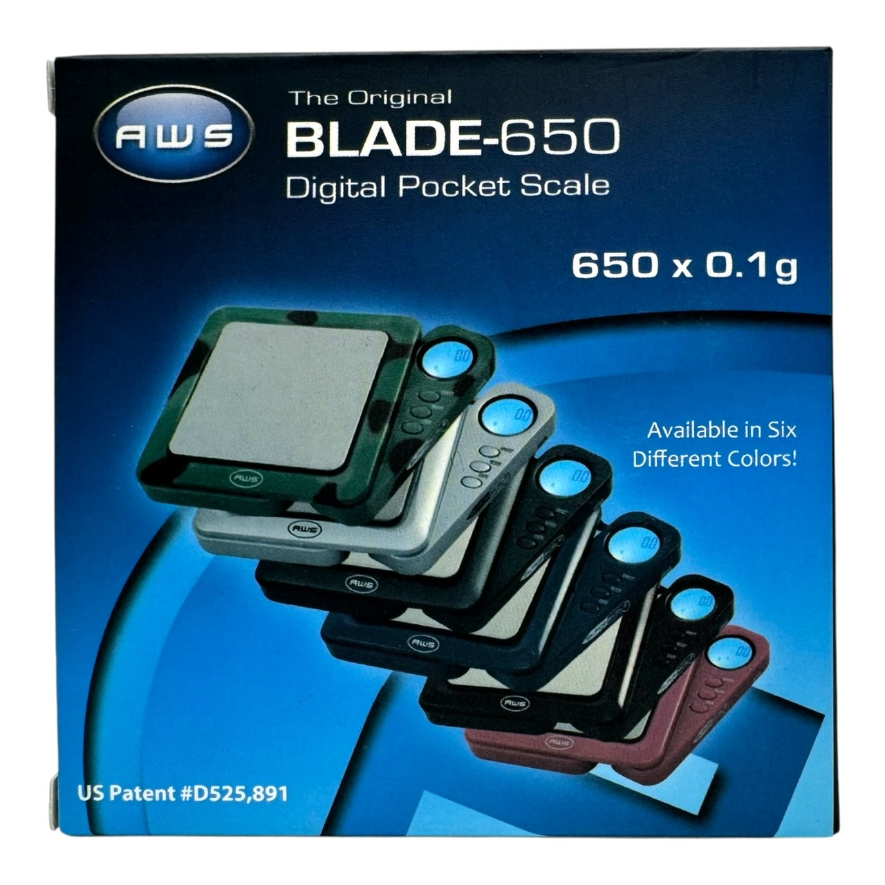 AWS Blade-650 Digital Pocket Scale (650 x 0.01g)
