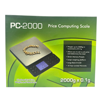 AWS PC-2000 Scale 2000g x 0.1g