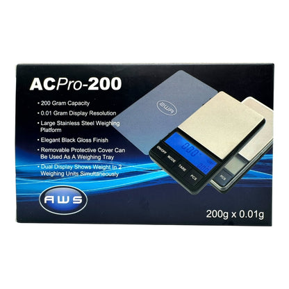 AWS ACPro-200 Digital Pocket Scale
