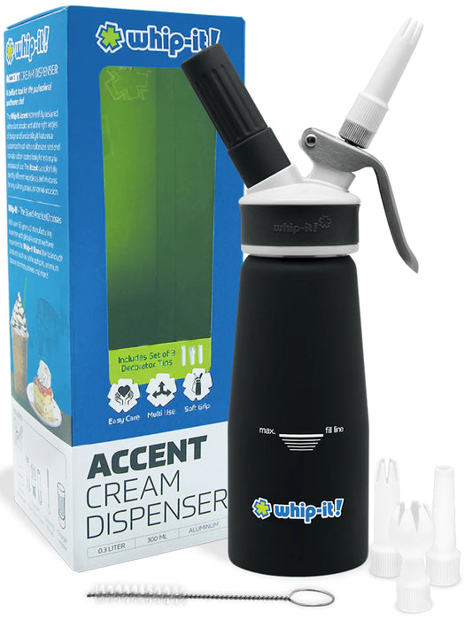 Whip-It Accent Cream Dispenser (Aluminium)