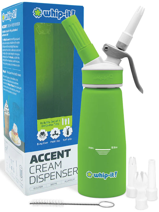 Whip-It Accent Cream Dispenser (Aluminium)