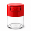 Acrylic Air Tight  Jar 120mL 4oz. - Colored Lid Clear Bottom