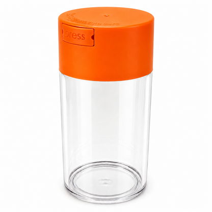 Acrylic Air Tight Jar 560mL 19oz. - Colored Lid Clear Bottom