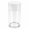 Acrylic Air Tight Jar 560mL 19oz. - Colored Lid Clear Bottom