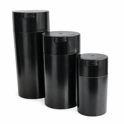 Acrylic Air Tight XL 3 in 1 Jar - Solid Color Lid and Bottom