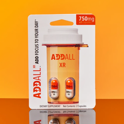 Addall XR - Brain Booster Energy Supplement 2-Pack   12/Display