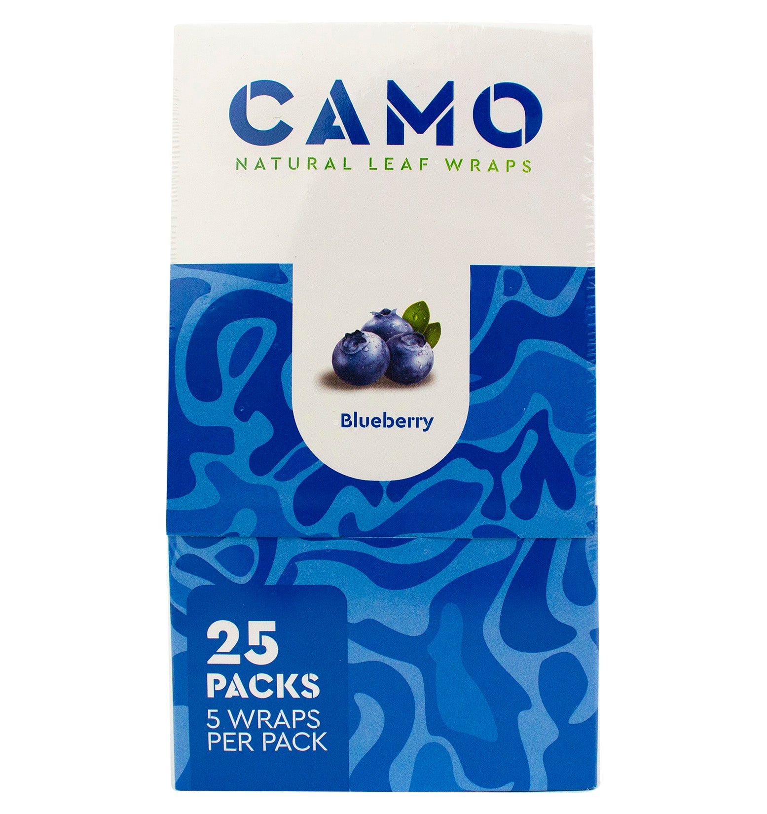 Afghan Hemp - Camo Natural Leaf Wraps (15 Flavors) 25packs/display