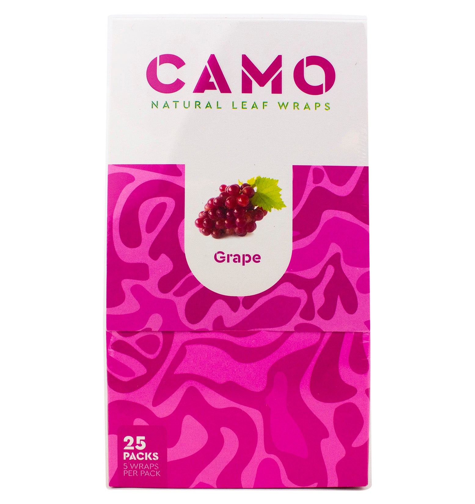 Afghan Hemp - Camo Natural Leaf Wraps (15 Flavors) 25packs/display