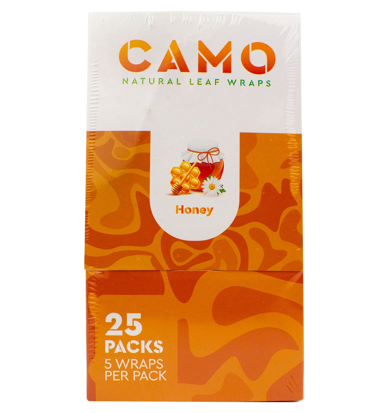 Afghan Hemp - Camo Natural Leaf Wraps (15 Flavors) 25packs/display