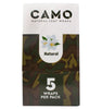 Afghan Hemp - Camo Natural Leaf Wraps (15 Flavors) 25packs/display