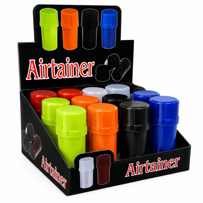 Airtainer - Grinder & Pop Top - 12ct Display