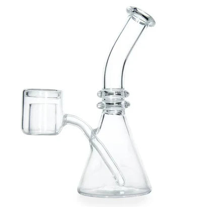 All Quartz 4" Thermal Banger Beaker Bubbler by Got Nail