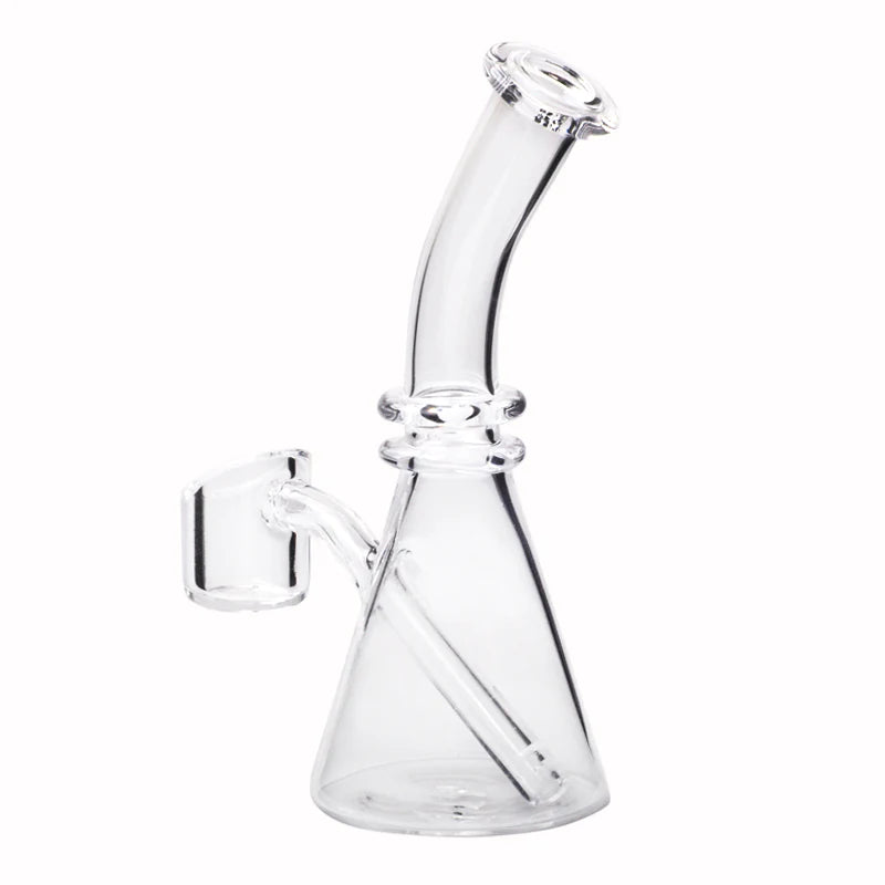 All Quartz 4" 2mm Banger Beaker Bubbler by Got Nail?