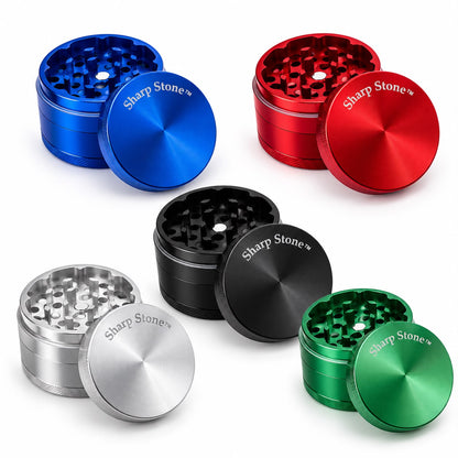 Aluminium Sharp Stone Grinder 10ct Box  I Asst Colors I 12Bx