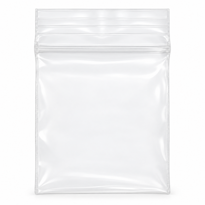 Apple 1010 Clear Plastic Ziplock Baggies (1,000 Bags)