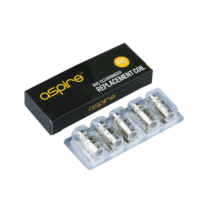 Aspire BVC Clearomizer Replacement Coil - 5 Pack
