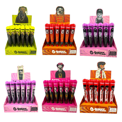 G-Rollz G-Tubes Plastic Cone Holders (36ct Display)