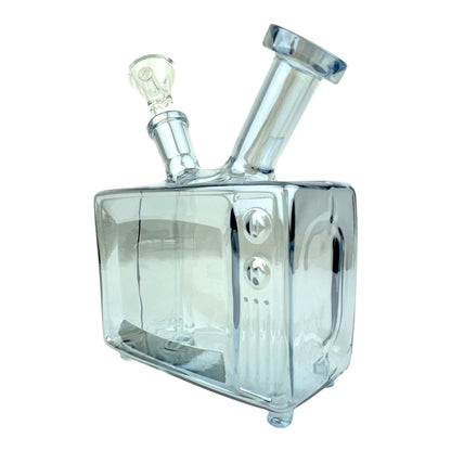 6" TV Chrome Color Glass Water Pipe