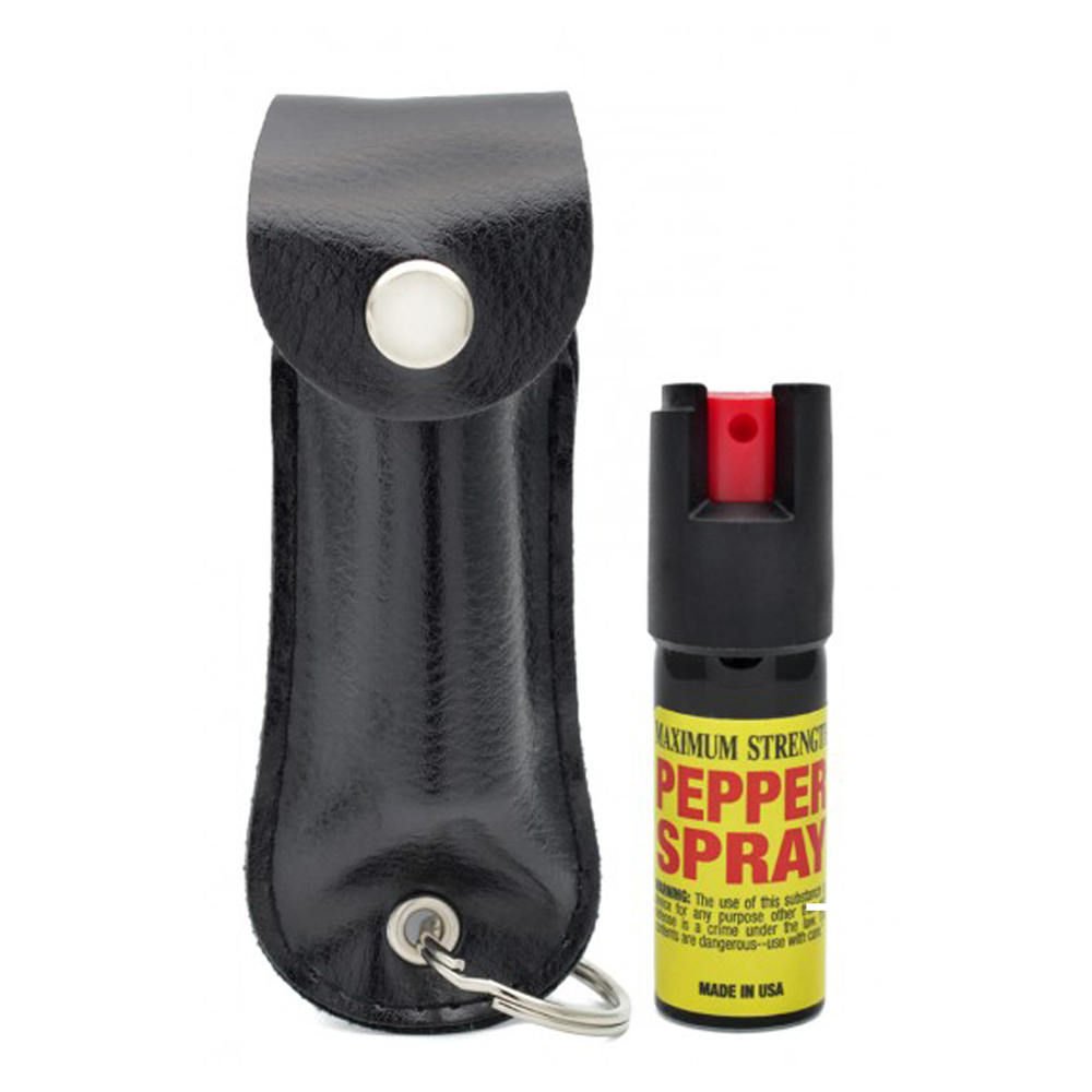 Cheetah Pepper Spray Maximum Strength w/Key-Chain Case Self Defense