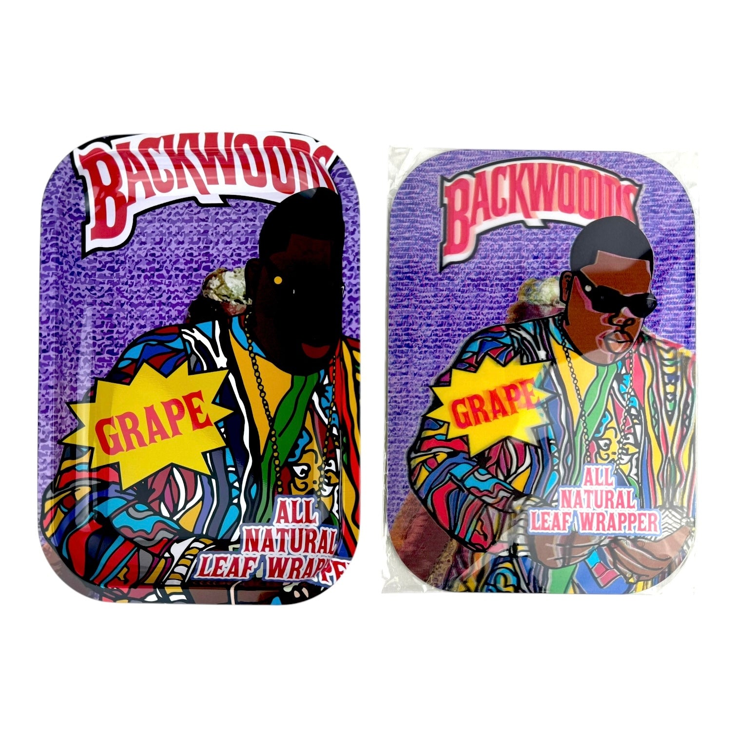 BW 3D Medium Metal Rolling Tray