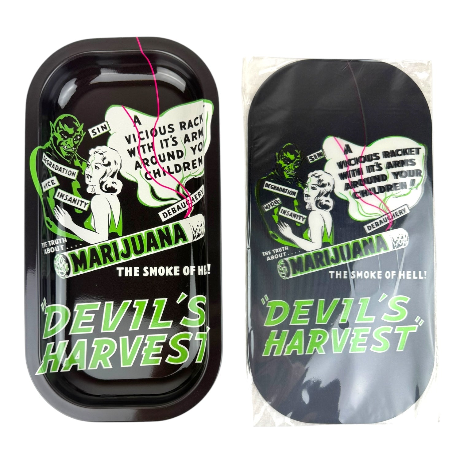 BW 3D Small Metal Rolling Tray