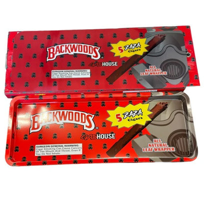 BW 5 Zaza Cigars X-Long Rolling Tray With Magnetic Lid