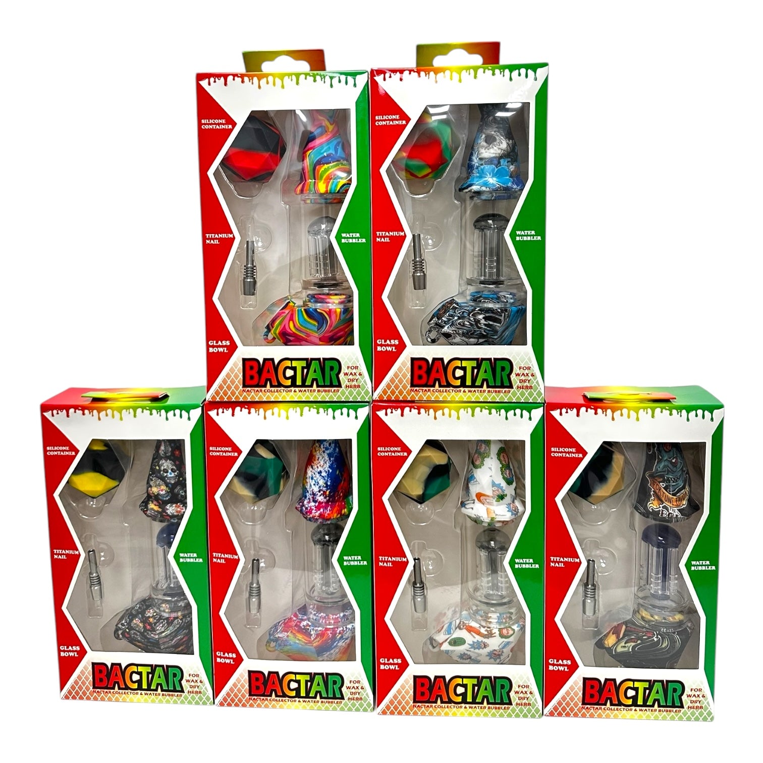 Bactar SNC 35p Silicone & Glass Nectar Collector