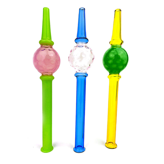 7" Ball Glass Nectar Collector - Assorted Colors