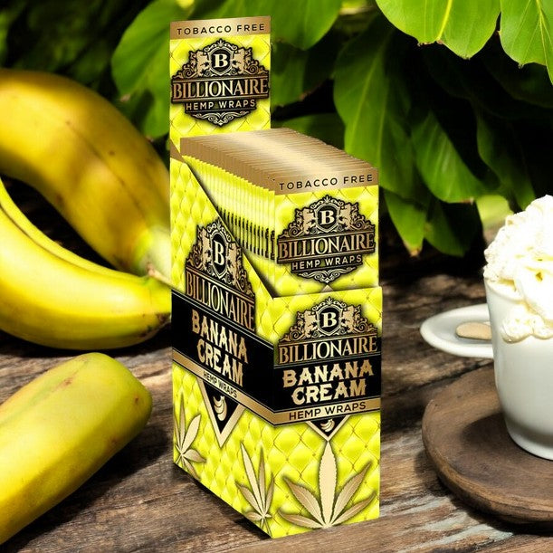 Banana Cream Hemp Wraps