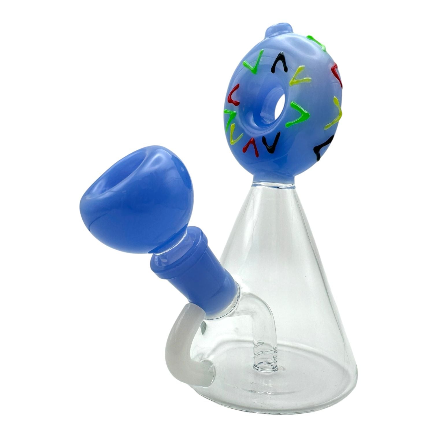 5.5" Donut Beaker Glass Water Pipe