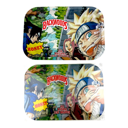 BW 3D Medium Metal Rolling Tray