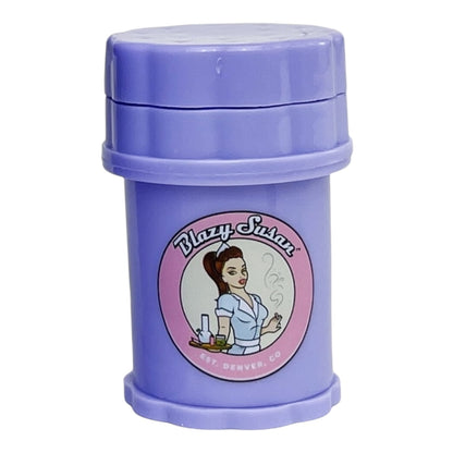 Blazy Susan 12 Mini 4-Piece Herb Saver Grinders