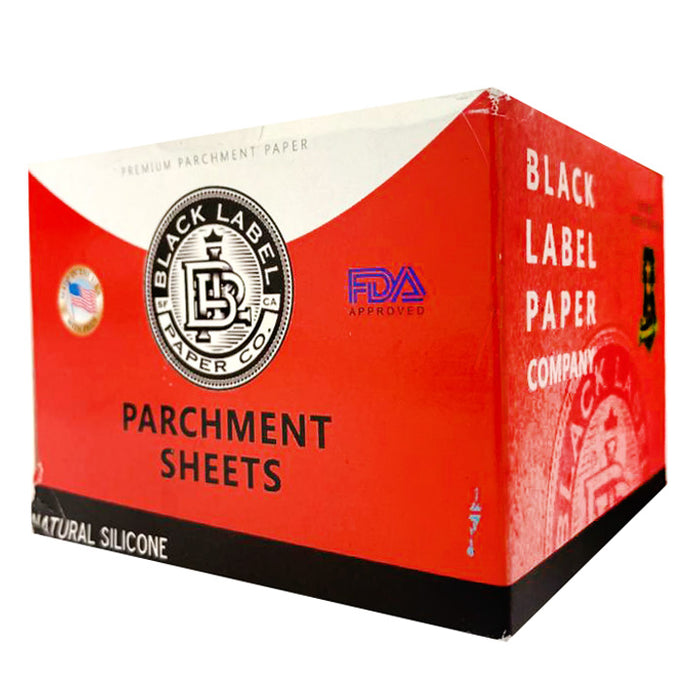 Black Label Parchment Paper Natural Silicone 4X4 27 Lb 1000 Sheets