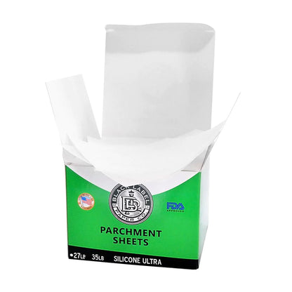 Black Label Parchment Paper Silicone Ultra 4X4 27 Lb 1000 Sheets