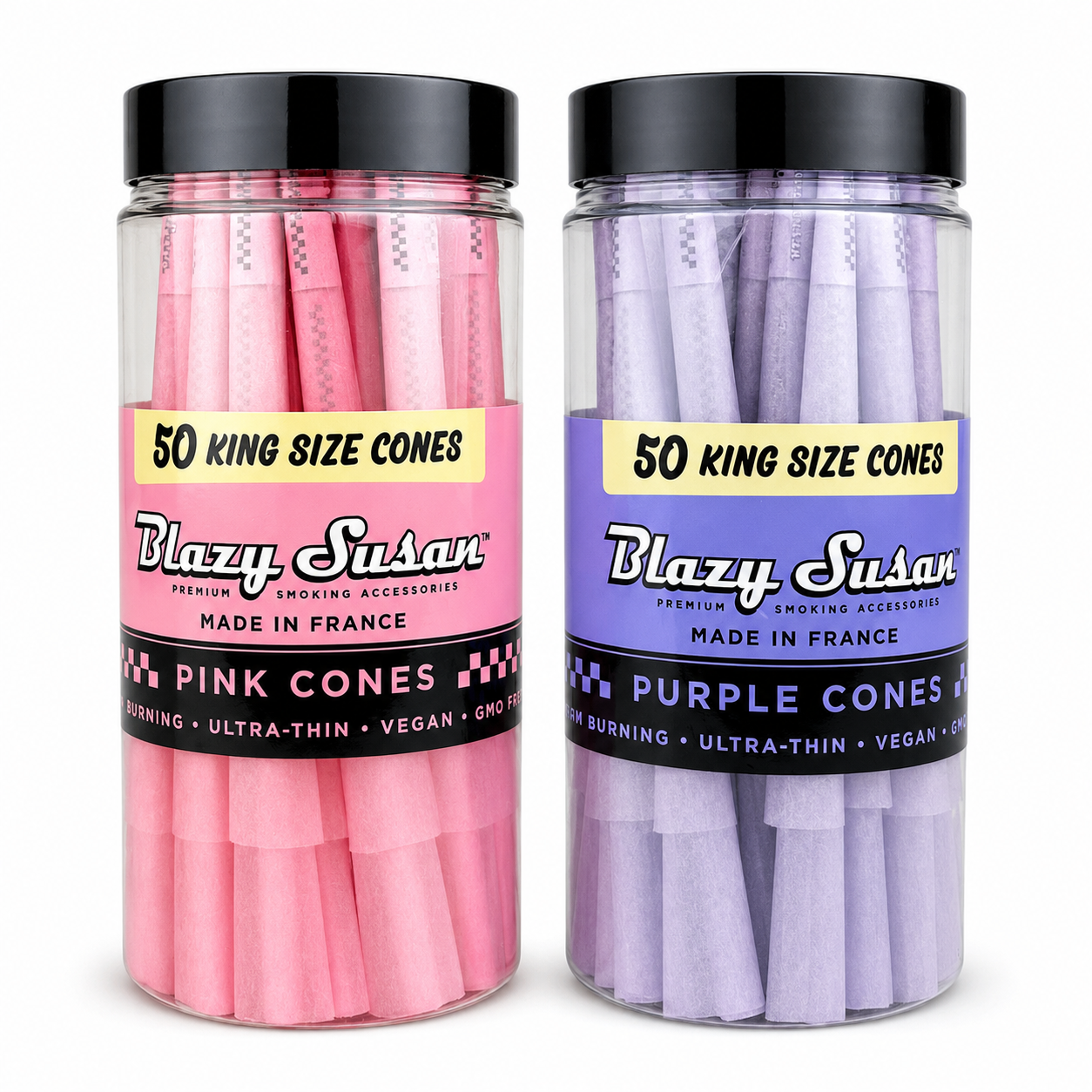 Blazy Susan King Size Cones 50ct Jar
