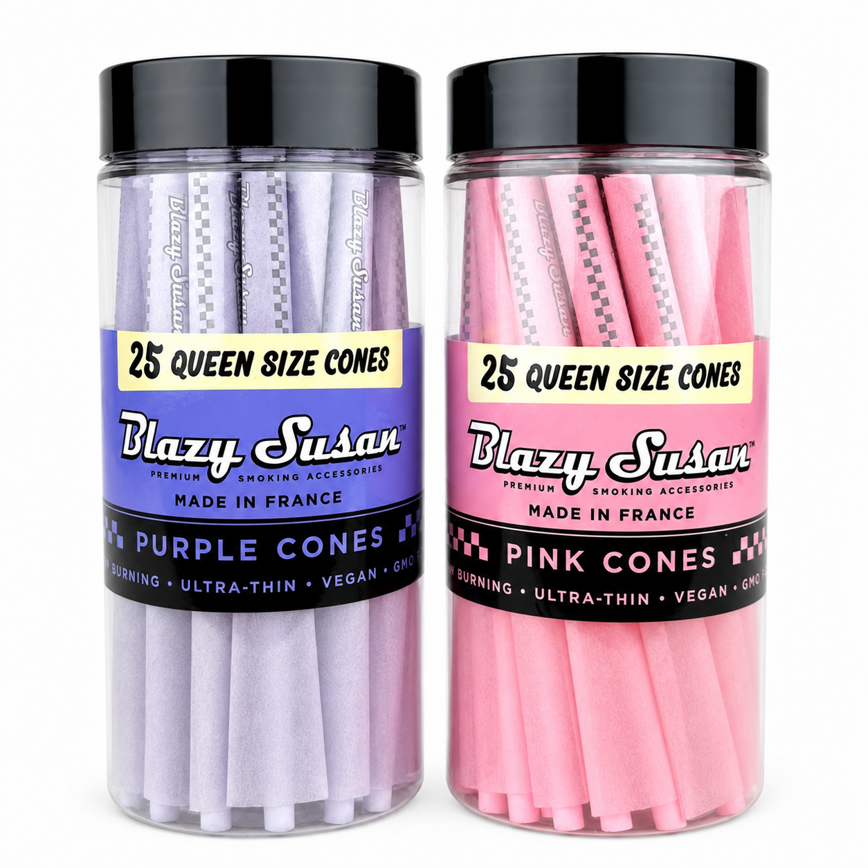 Blazy Susan Queen Size Cones 25ct Jar | 36Jars / Case