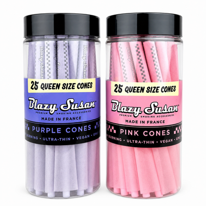 Blazy Susan Queen Size Cones 25ct Jar | 36Jars / Case