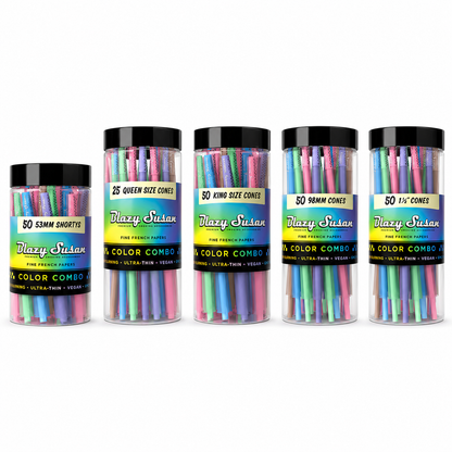 Blazy Susan Rainbow Cones Jar
