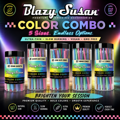 Blazy Susan Rainbow Cones Jar