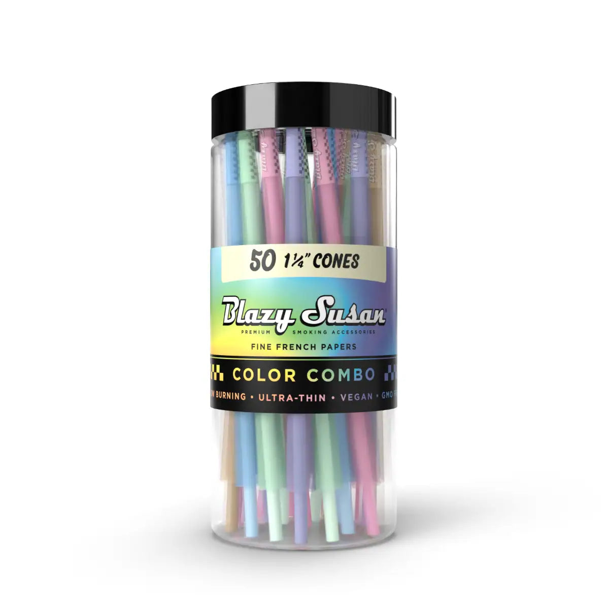 Blazy Susan Rainbow Cones Jar