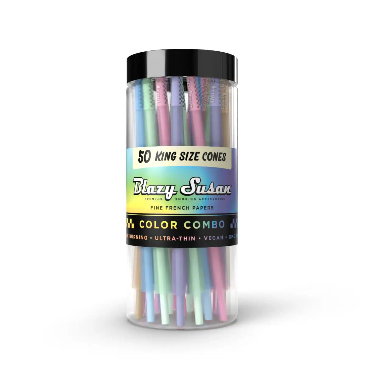 Blazy Susan Rainbow Cones Jar